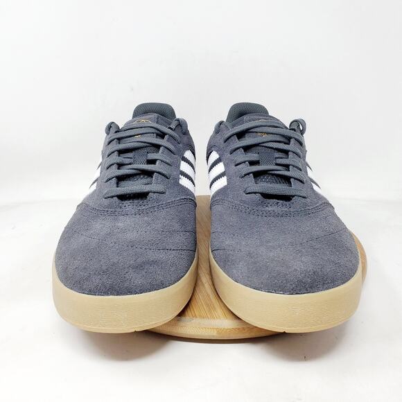 Adidas Suciu ADV Shoe Men 11‎ Grey Suede Classic Skate Low Lace Up Sneaker - Picture 3 of 13
